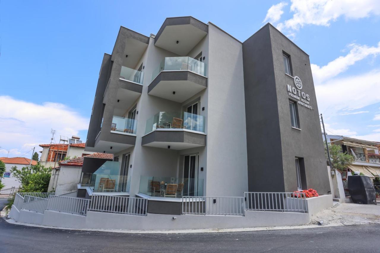 Notos Premium Holiday Apartments Pefkochori Exterior foto